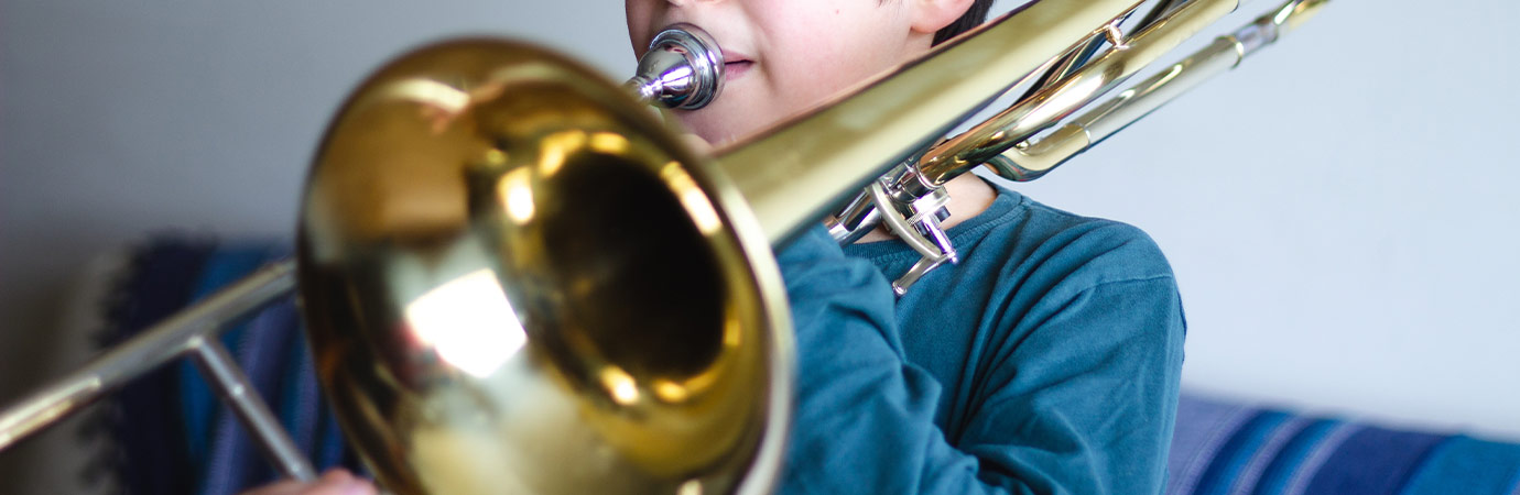 Trombone Lessons at your home or at our Brockville Music School